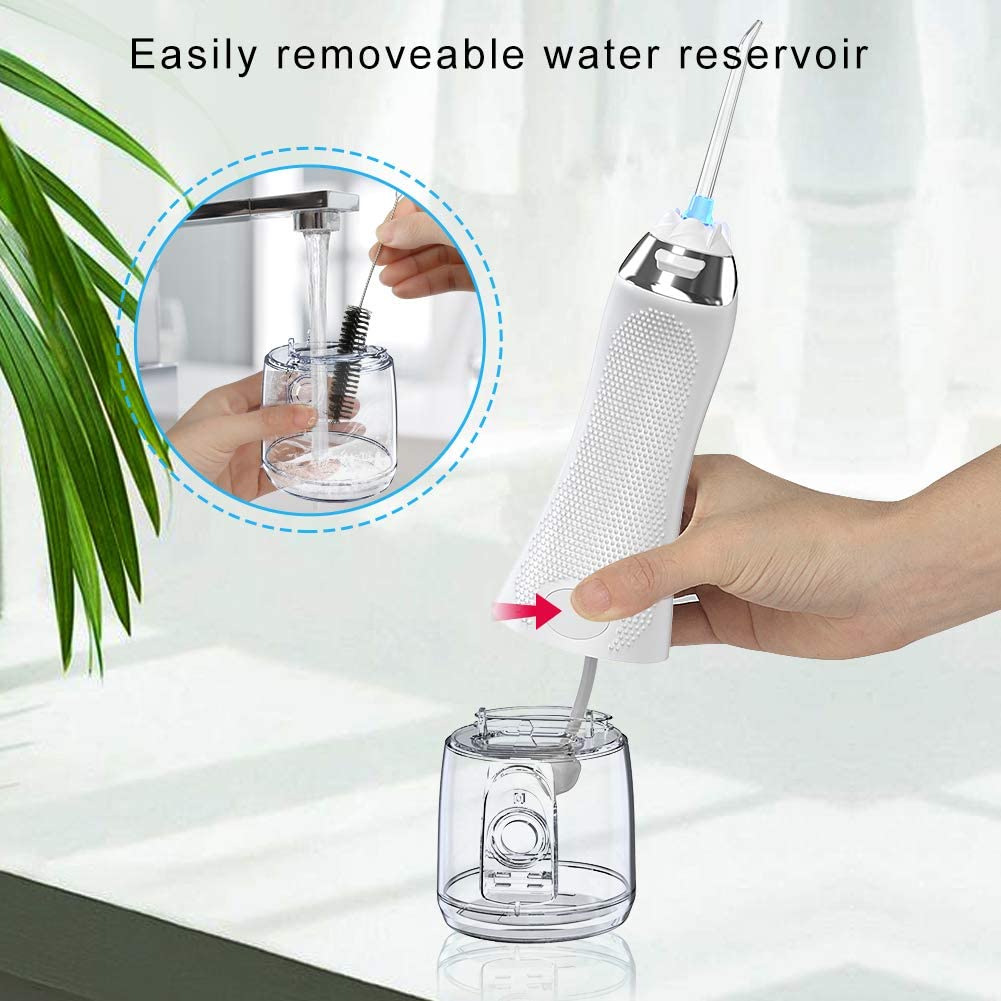 5V Rechargeable Water Flosser , Oral Hygiene Irrigator With 0.3L Tank