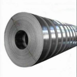 China Hot Rolled Galvanized Steel Strip Large Spangle GB AISI DIN BS 400mm Galvanized Strip Steel on sale