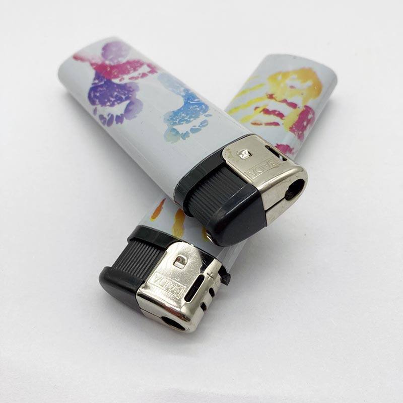 Dongyi Custom Pattern Butane Torch Cigarette Electric Lighter