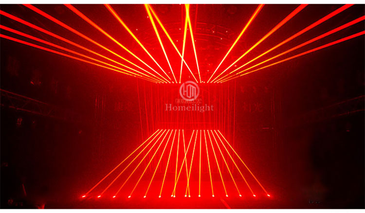 8 Eyes DJ Disco Move Head Laser LED Disco Laser Light Stage Light Effect Lighting for Nightclub