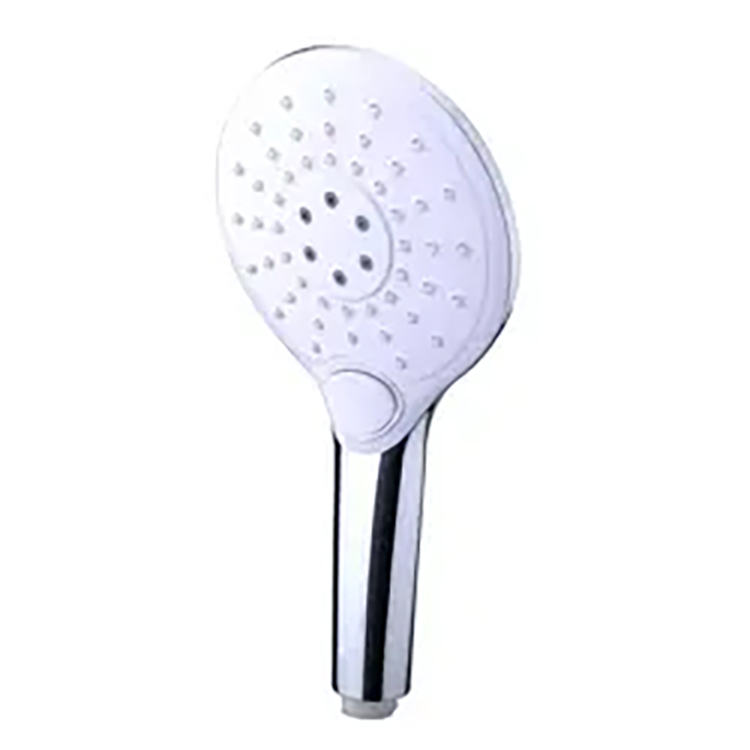 Bathroom Faucet Tap Accessories Push Button Polished Chrome Water Tap Handheld Shower Head