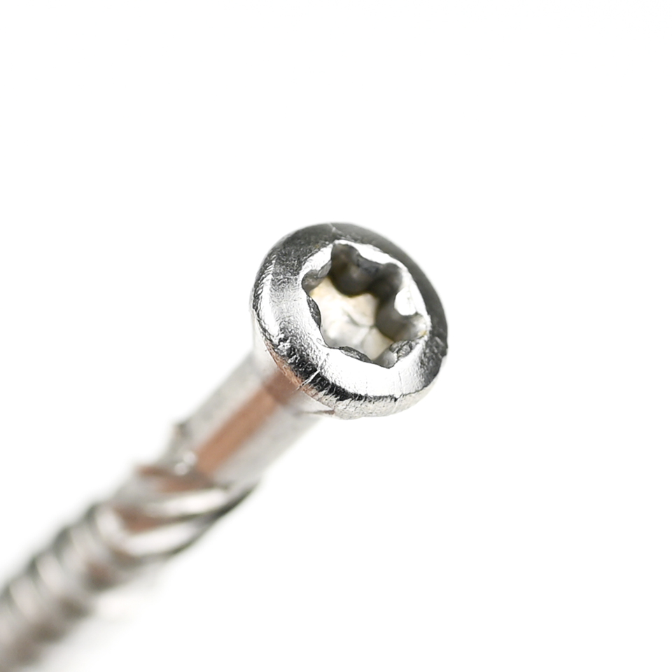 ZINC Finish Stainless Steel Countersunk Torx Head Deck Screw for Chipboard Efficiency