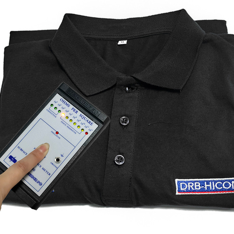 Unisex ESD Anti Static Suit For Class 1000 Cleanroom