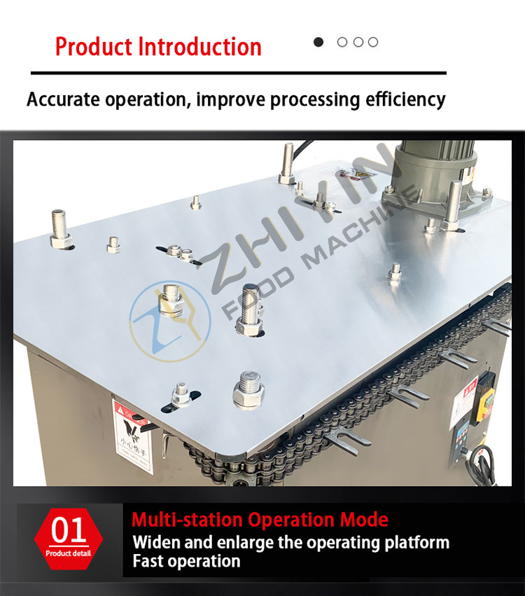 Automatic chicken feet processing machine stainless steel operating table