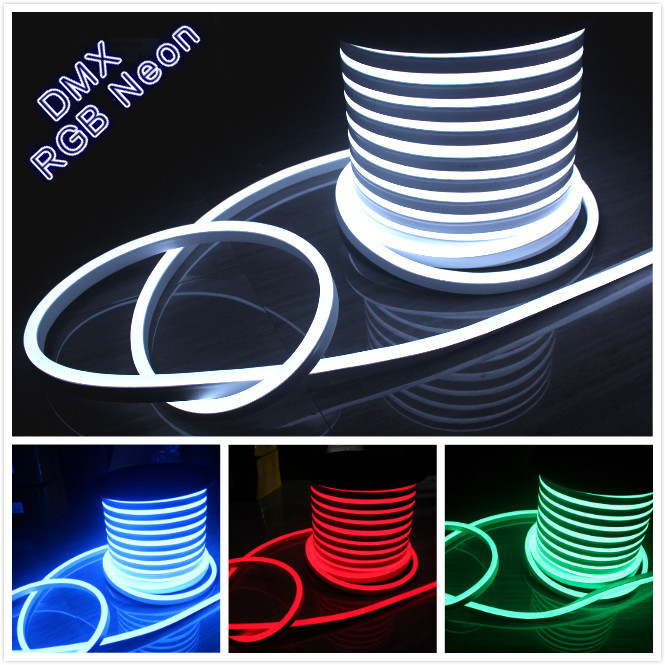 40mm Dream color flexible strip lighting 360 round ip68 neon bulbs & tubes pixel rgbic neon tube
