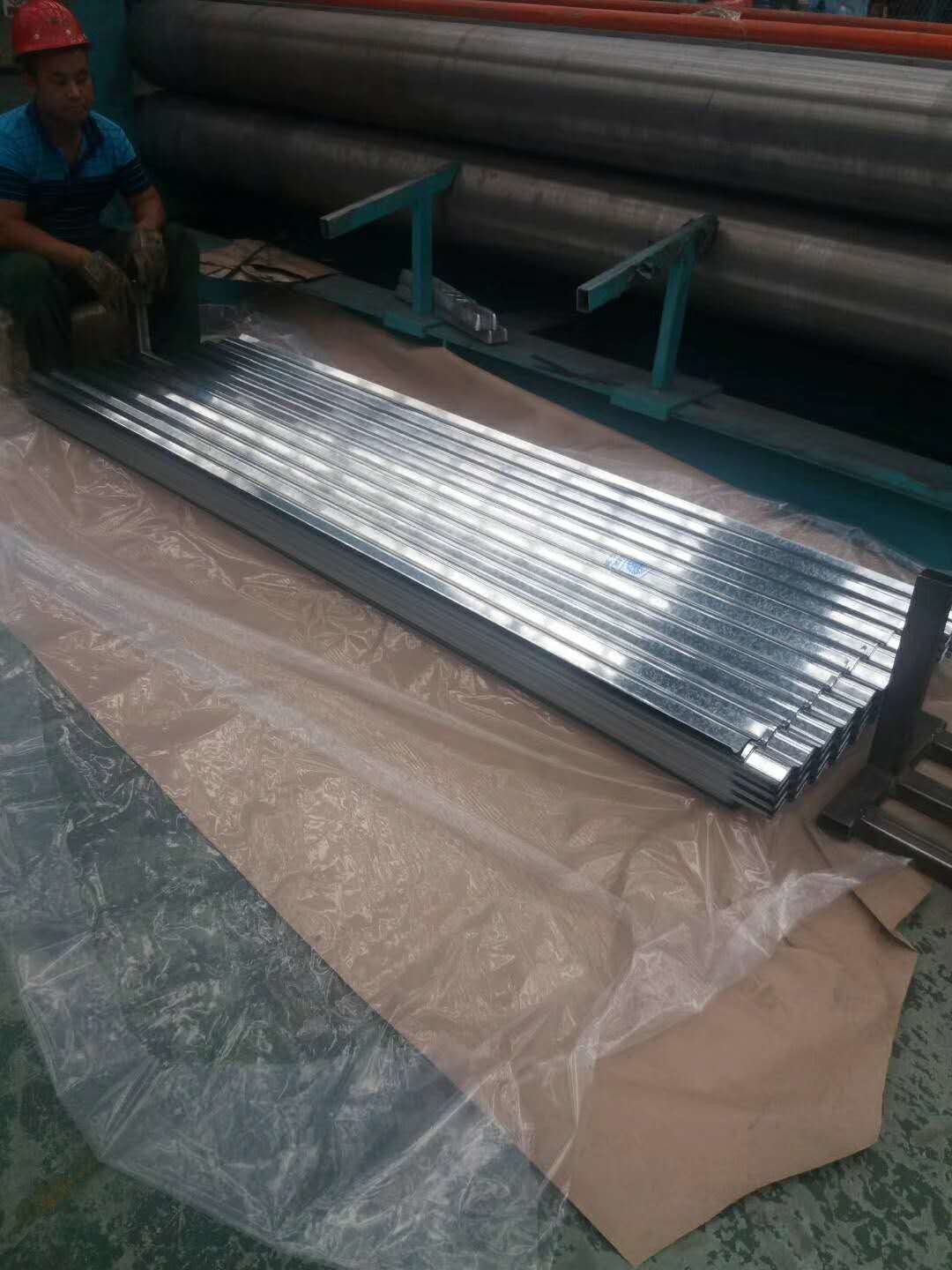 Dipped Galvanized Corrugated Sheet As Per JIS G3302 SGCH Regular Spangle Chromated
