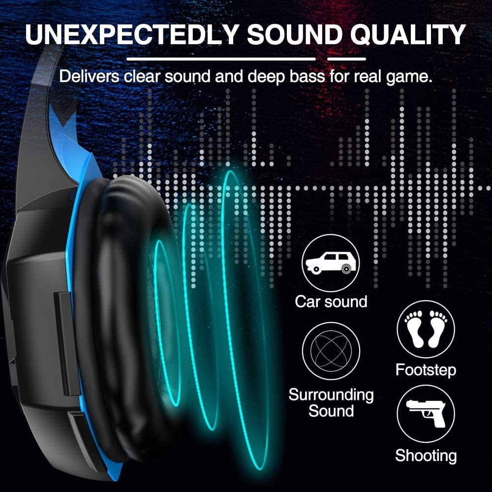 Xbox One 2.2m DC5V 117dB Kotion Each G2000 Gaming Headphones