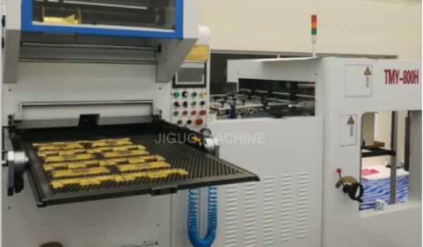 JIGUO TMY-800H Automatic Foil Stamping And Die Cutting Machine Box Die Cutter