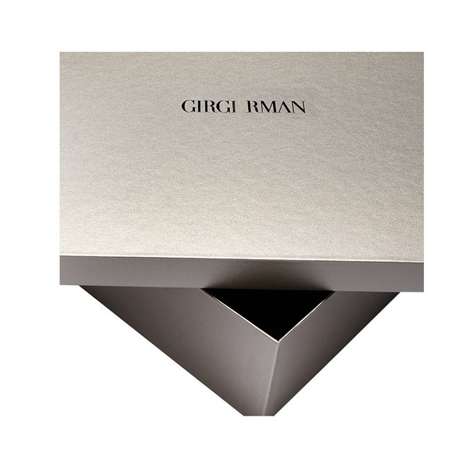 High quality customized embossed stamping logo rigid cardboard shoes box