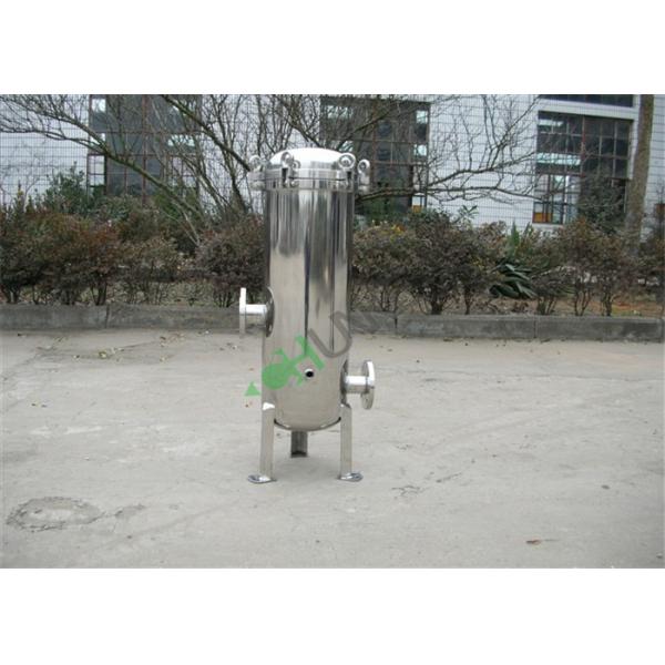SS Cartridge Filter Housing / Pharmaceutical Industrial Water Filter Housing