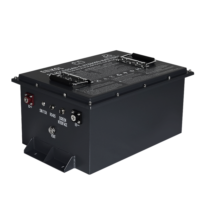Outdoor 100ah 48V Lithium Battery Golf Cart Patrol Car Lithium Iron Phosphate Battery