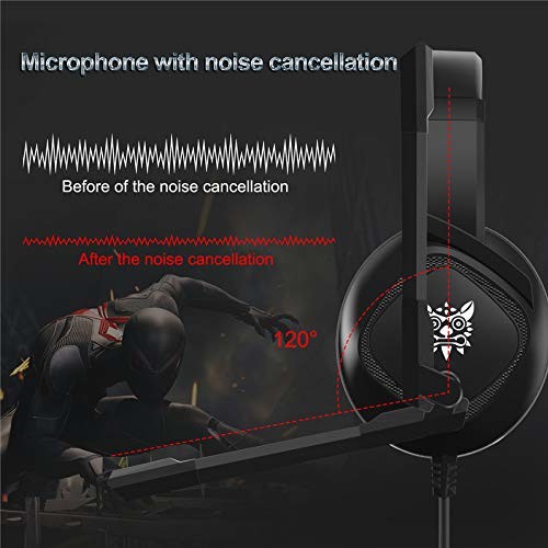 32ohm Onikuma K19 PC Gaming Headset for PS4 / Laptop Tablet