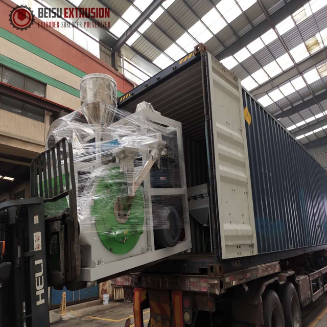 20mesh Siemens PE Pulverizer Machine With Water Chiller Cooling System
