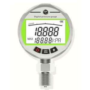 60mm Dial 4 Digits LCD Display Digital Pressure Gauge RS485