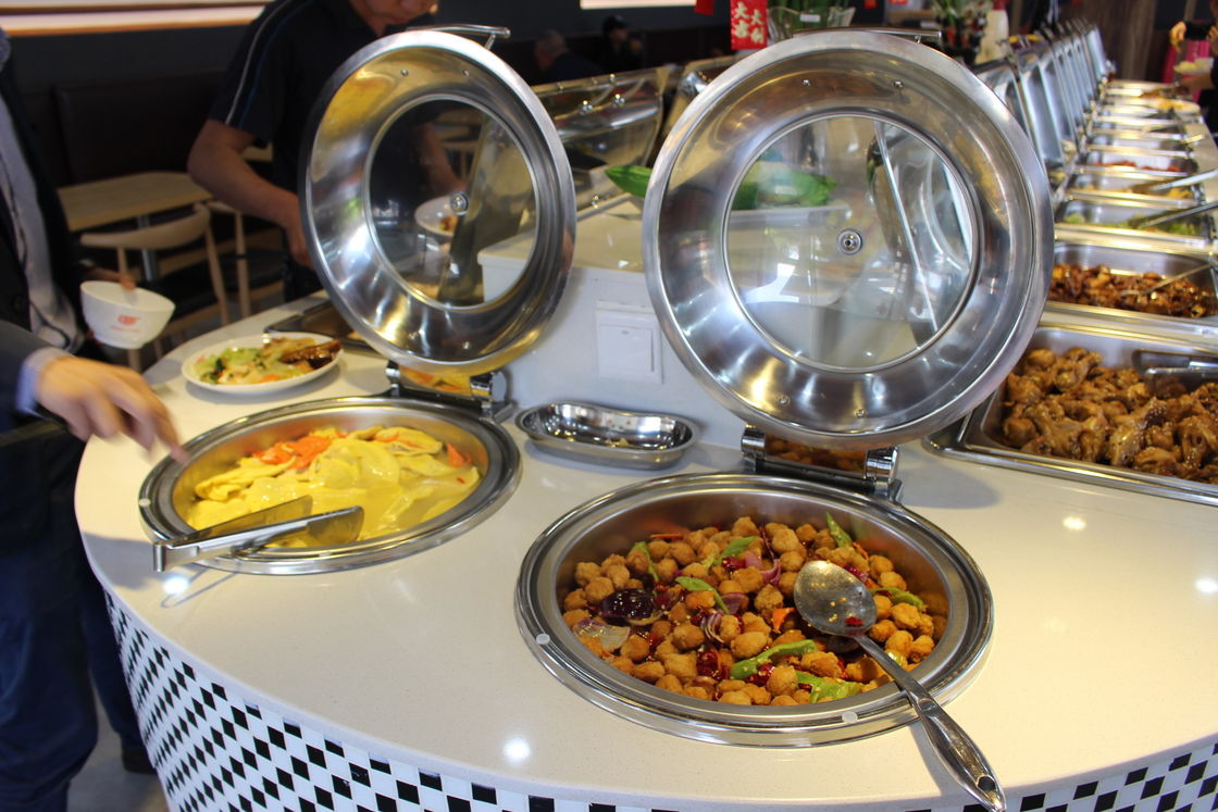 Restaurant Equipment Buffet Stations Fit Chafing Dish Hot Display Buffet