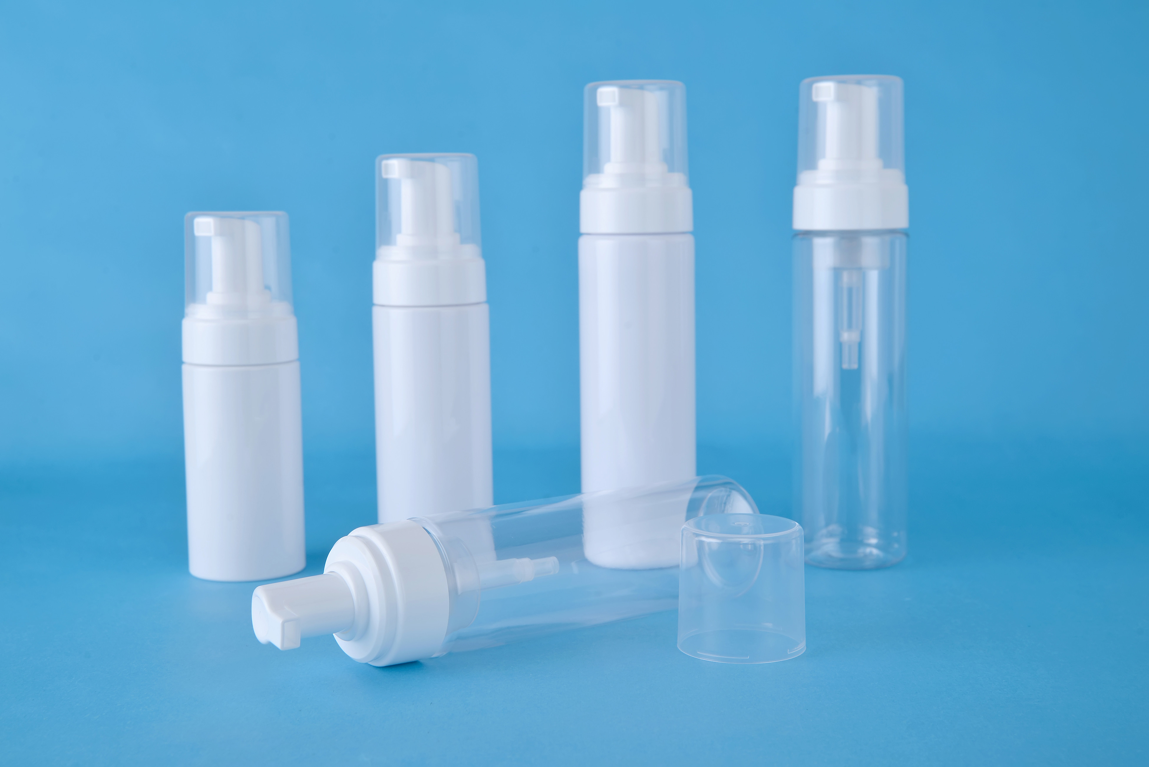 Kitchen Soap Type Mini Foam Pump Dispenser Facecare 30ml Bottle Use PP matarials