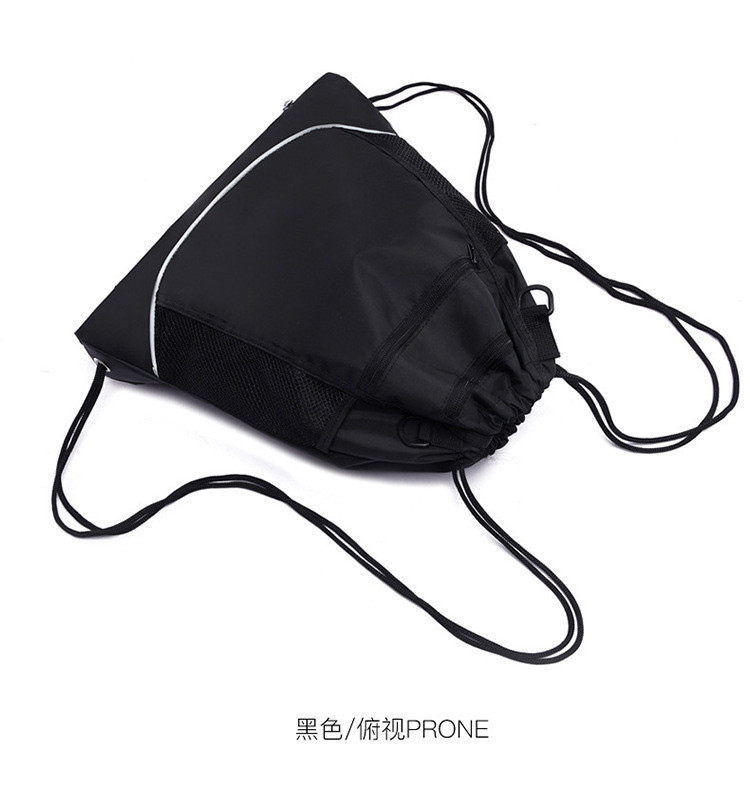 Multi Functional Oxford Drawstring Bag Sports Backpack Outdoor Basketball