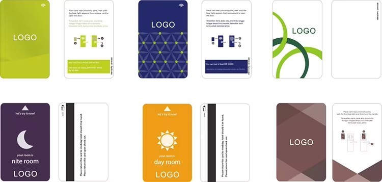 Wholesale Custom RFID Hotel Key Cards F08 1K Ultralight EV1 for Different Hotel Lock Systems