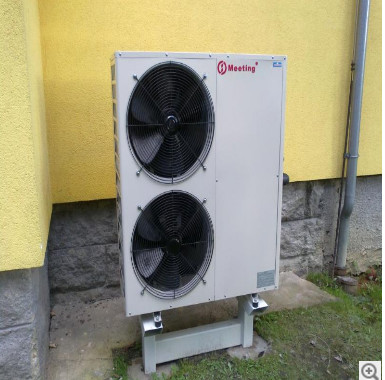 Meeting R32/R410A Heat Pump Water Heater Indoor Domestic EVI 15KW Heating Cooling Pump
