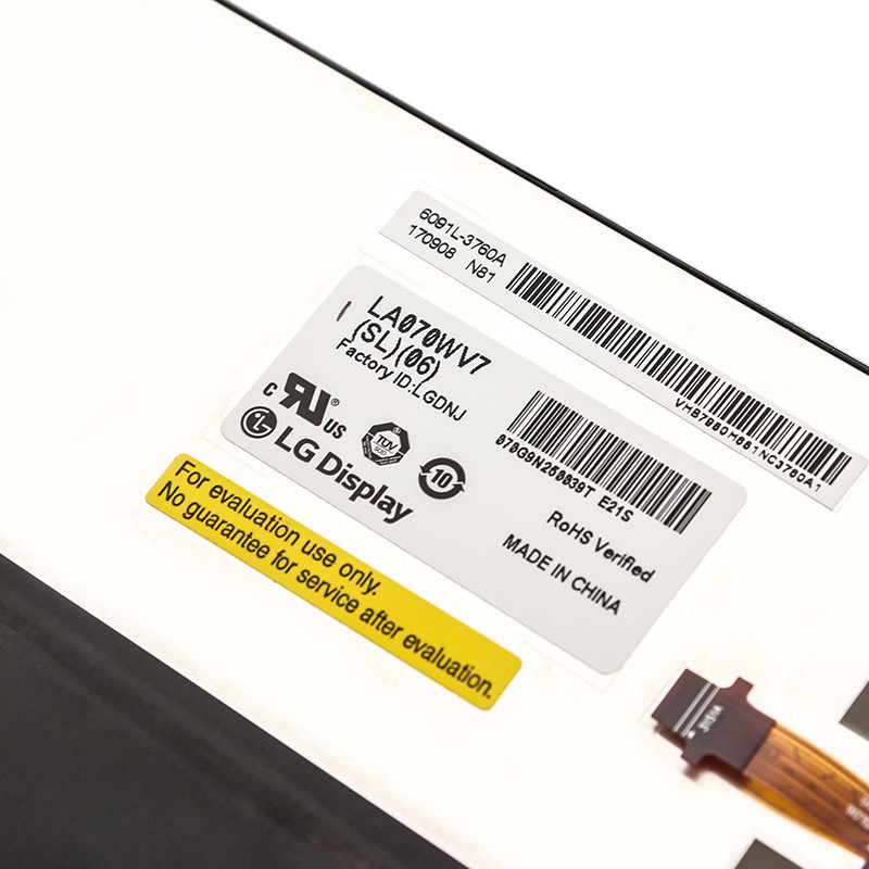 7 Inch LG TFT LA070WV7(SL)(06) LCD Car Panel 6 Months Warranty