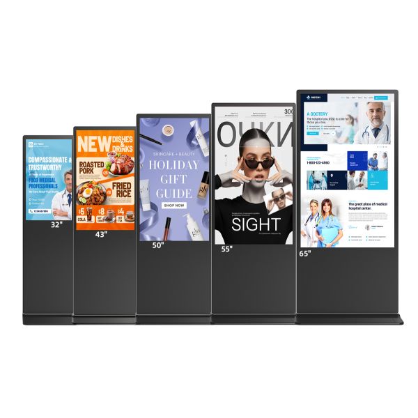 32 INCH Advertising Display Digital Signage Floor Sign Stands