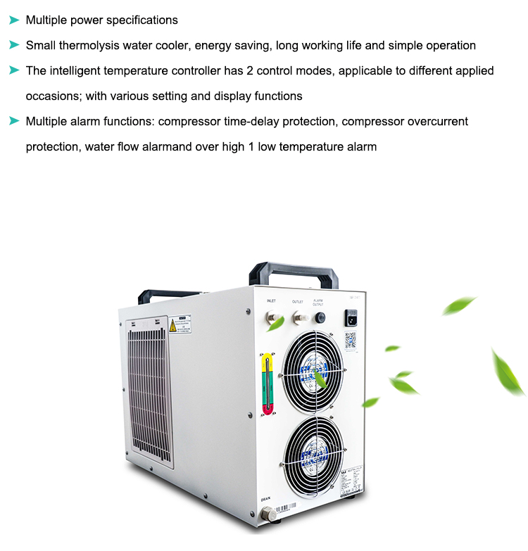 Laser Tube Cooling Made Easy with Industrial Water Chiller CW-5200 and Online Support