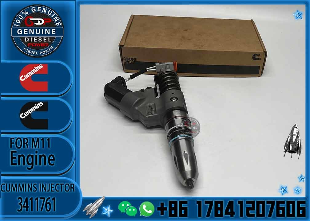 Diesel Fuel Injector common rail injector 3411761 CUM-MINS M11 3411761 4903084 4061851 4902921 3411752 3411753 3411756