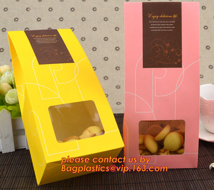 wax coated bag pe coated bag central strip window bag side window bags perforated bag crip hot bag grill/chicken bag