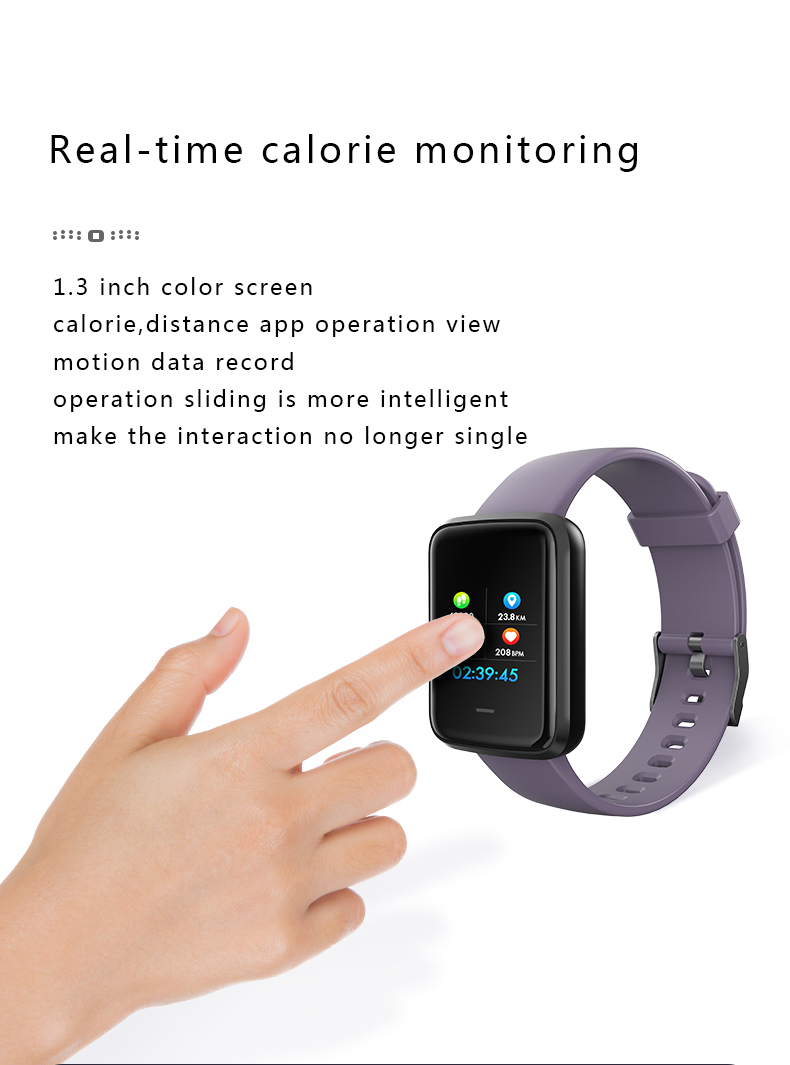 Heart Rate Fitness Tracker Smart Bracelet Blood Pressure Monitor Watch T500plus Serie 6