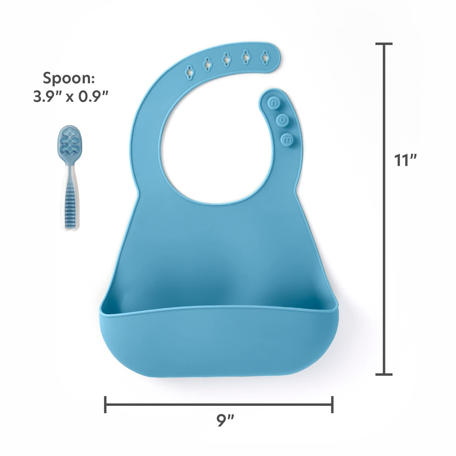Nontoxic Odorless Silicone Baby Bib , Shatterproof Silicone Bib Catcher