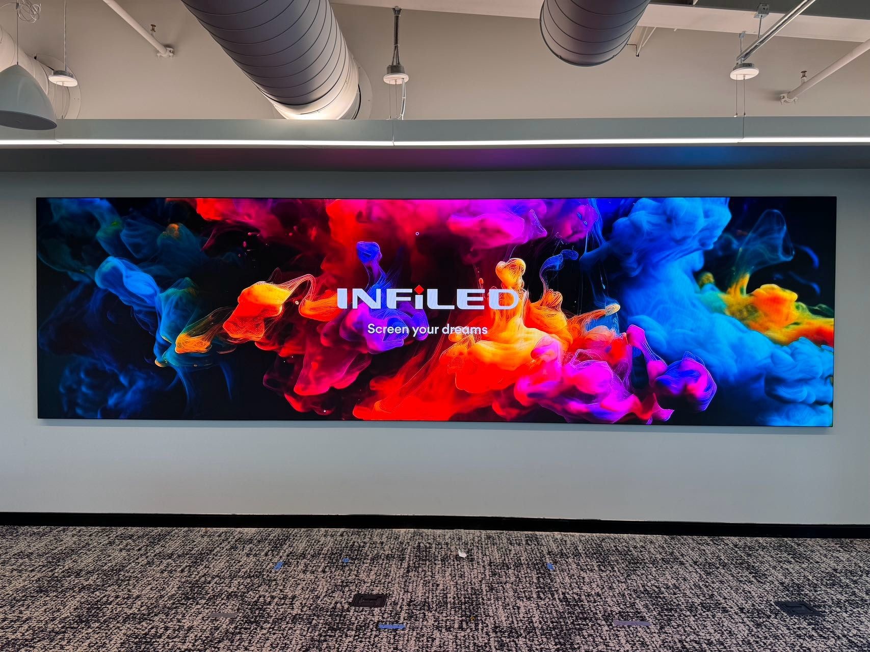 192mm*192mm Module Indoor Full Color LED Display With Die-Cast Aluminum Housing Material