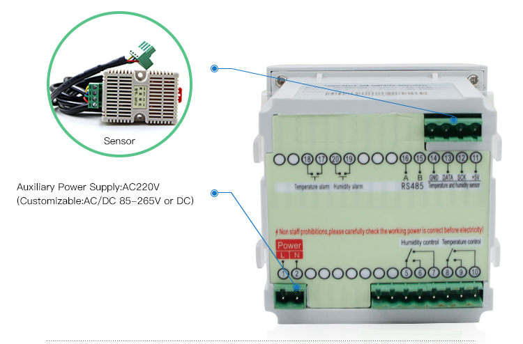 Professional Manufacturer Temperature And Humidity Controller For Incubator