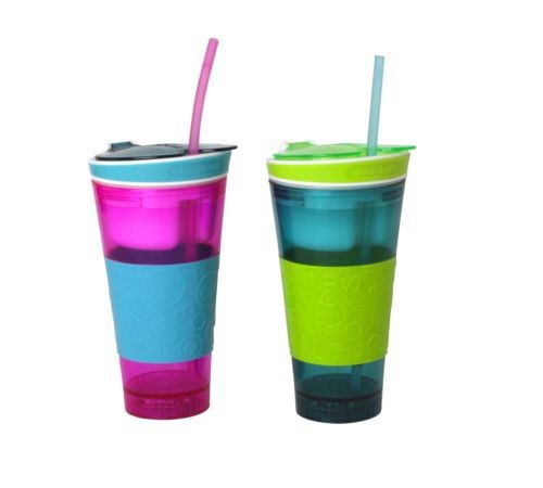 snackeez 2 in one cup