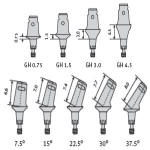 Dentsply Ankylos® Dental Implant Titanium Straight Abutment with 1.5mm / 3.0mm