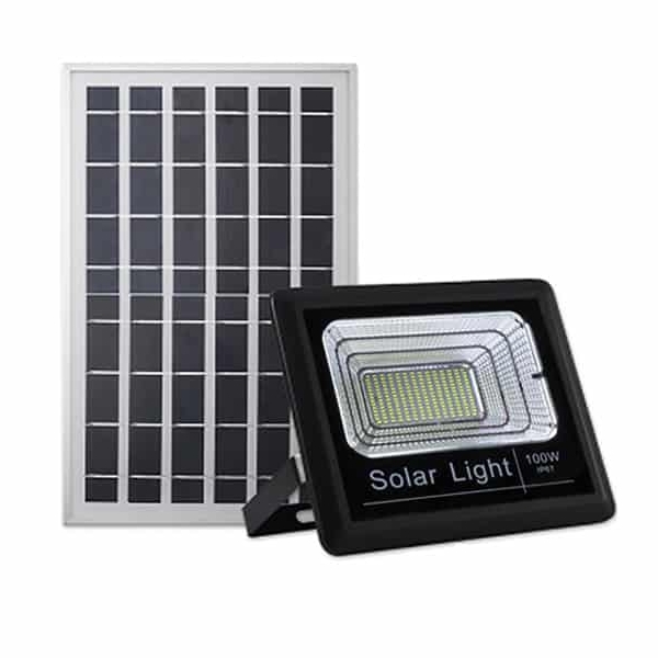 Outdoor Powered 200W 6000K Solar LED Floodlights High Bright For Courtyard Stadium