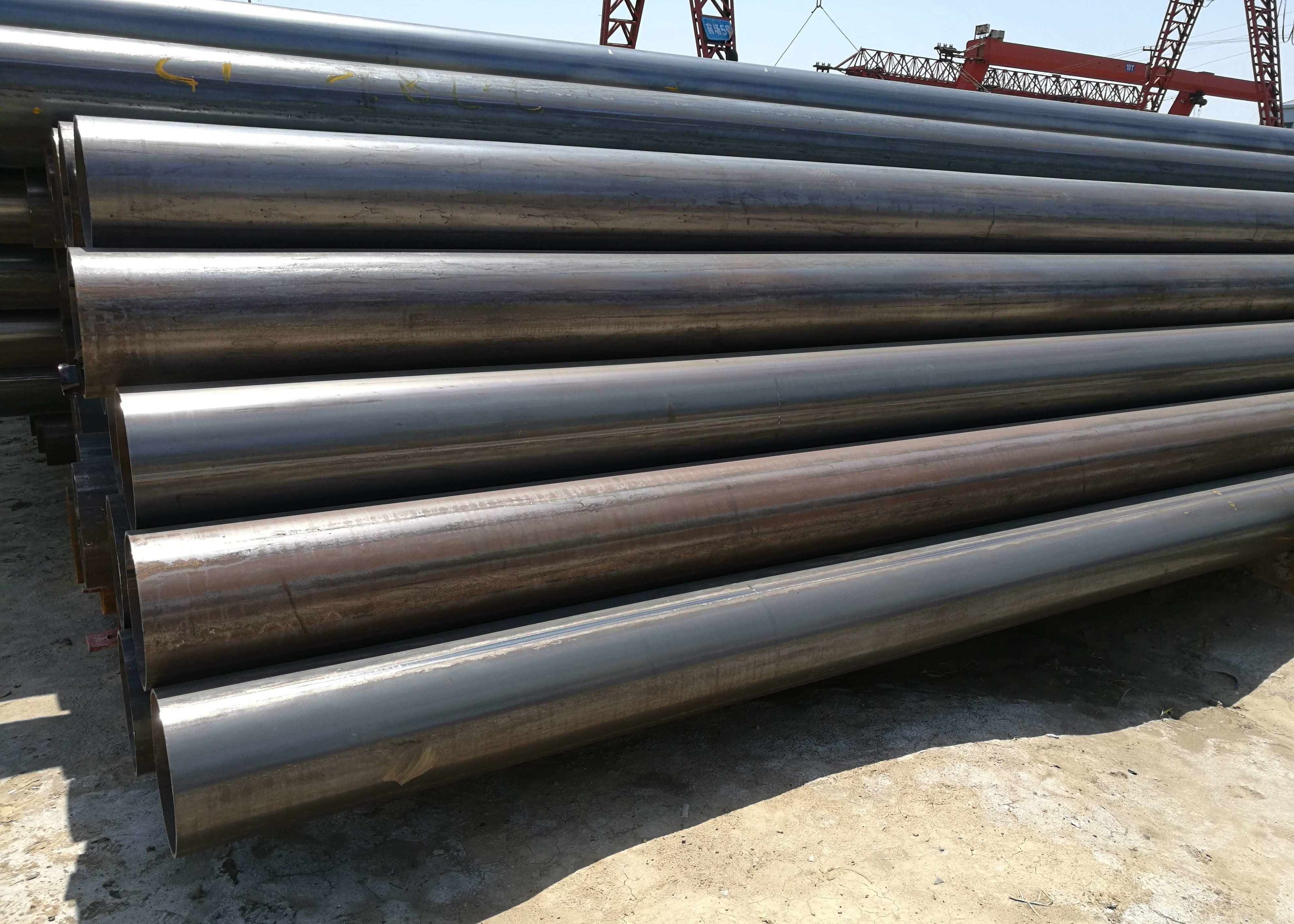 Api 5l Erw Steel Electric Resistance Welded Pipe For Industry System Building Material