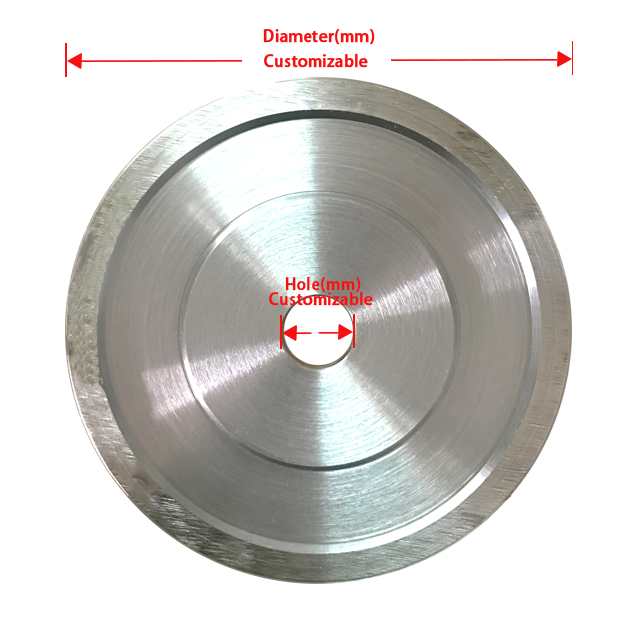 Customized Glass Edge Processing Abrasive Glass 22 Hole Diamond Grinding Wheels