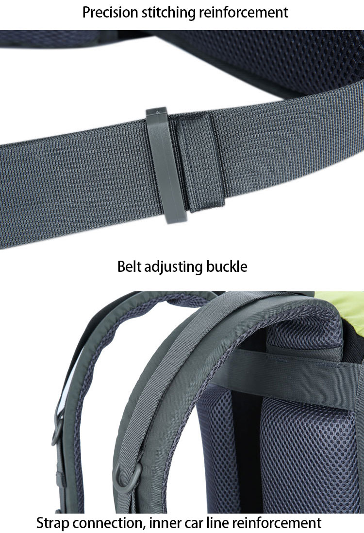 Large Capacity Outdoor Sports Backpacks , Men Women Travel Backpack Custom Logo