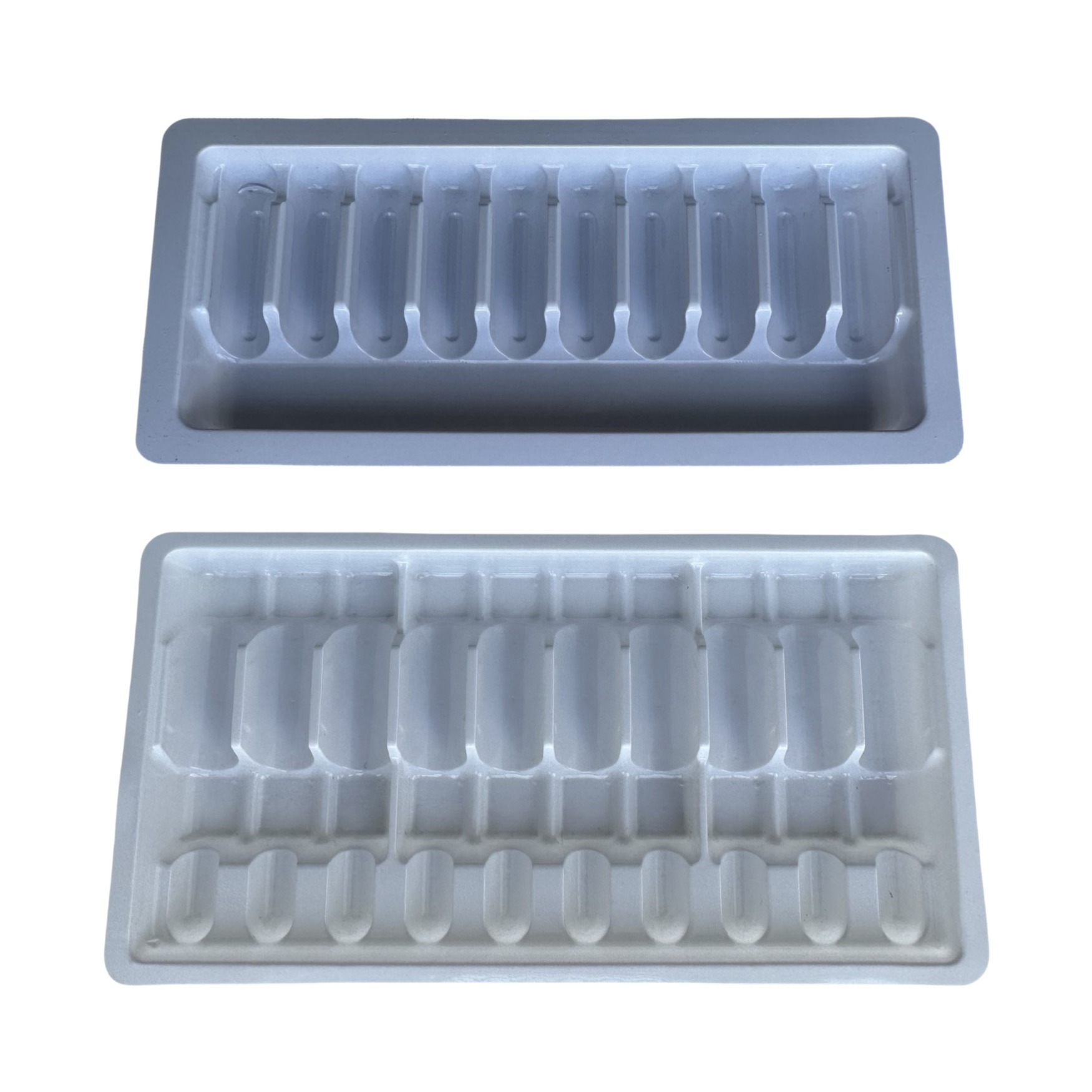 Customized Wholesale Of Drug Ampoule Tray 1ml 2ml 5ml 10mPET Ampoule Tray Wholesale