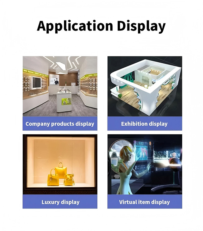 Trade Shows & Events Transparent LCD Display 43in LCD See Through Display