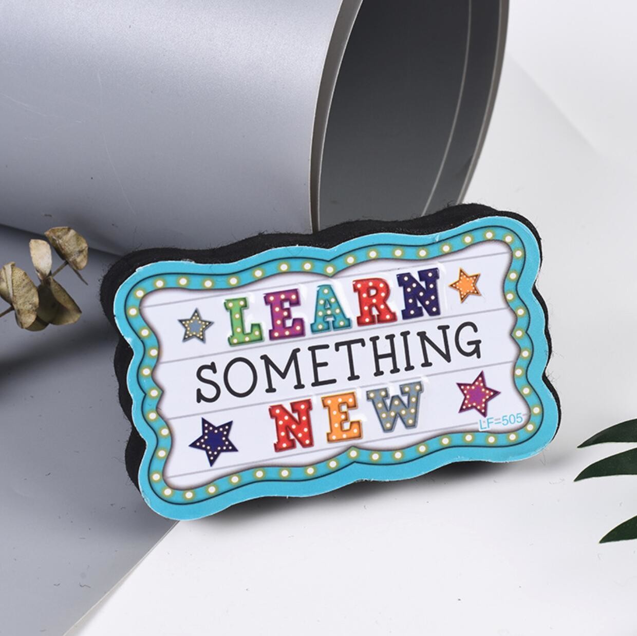 custom Blackboard Whitebaord felt Magnetic Dry Eraser Bones Eva Cartoon