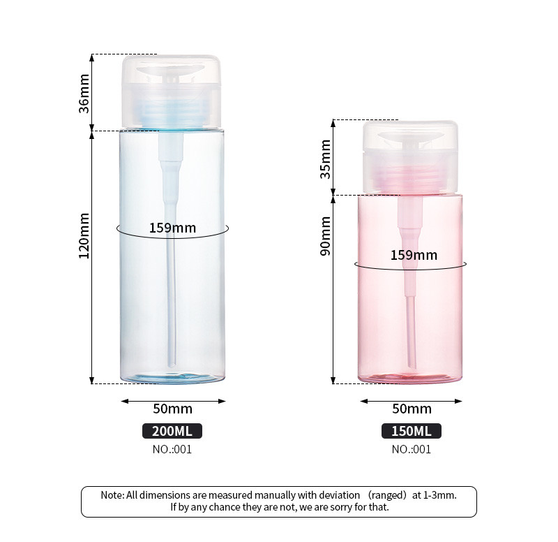 200ML Plastic Screw Top Bottles Resurrection 50mm Diameter Round Shape