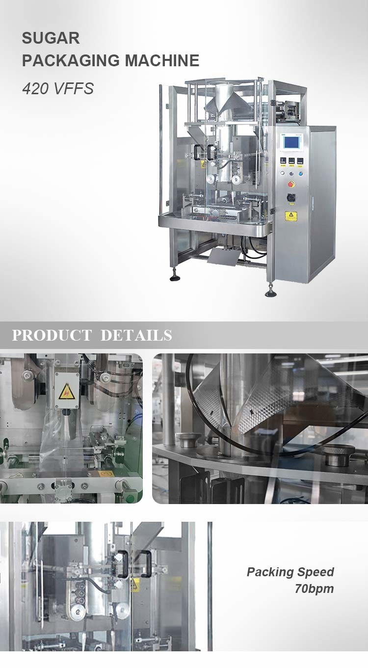 10bpm Vertical Form Fill Seal Packaging Machine For Granule
