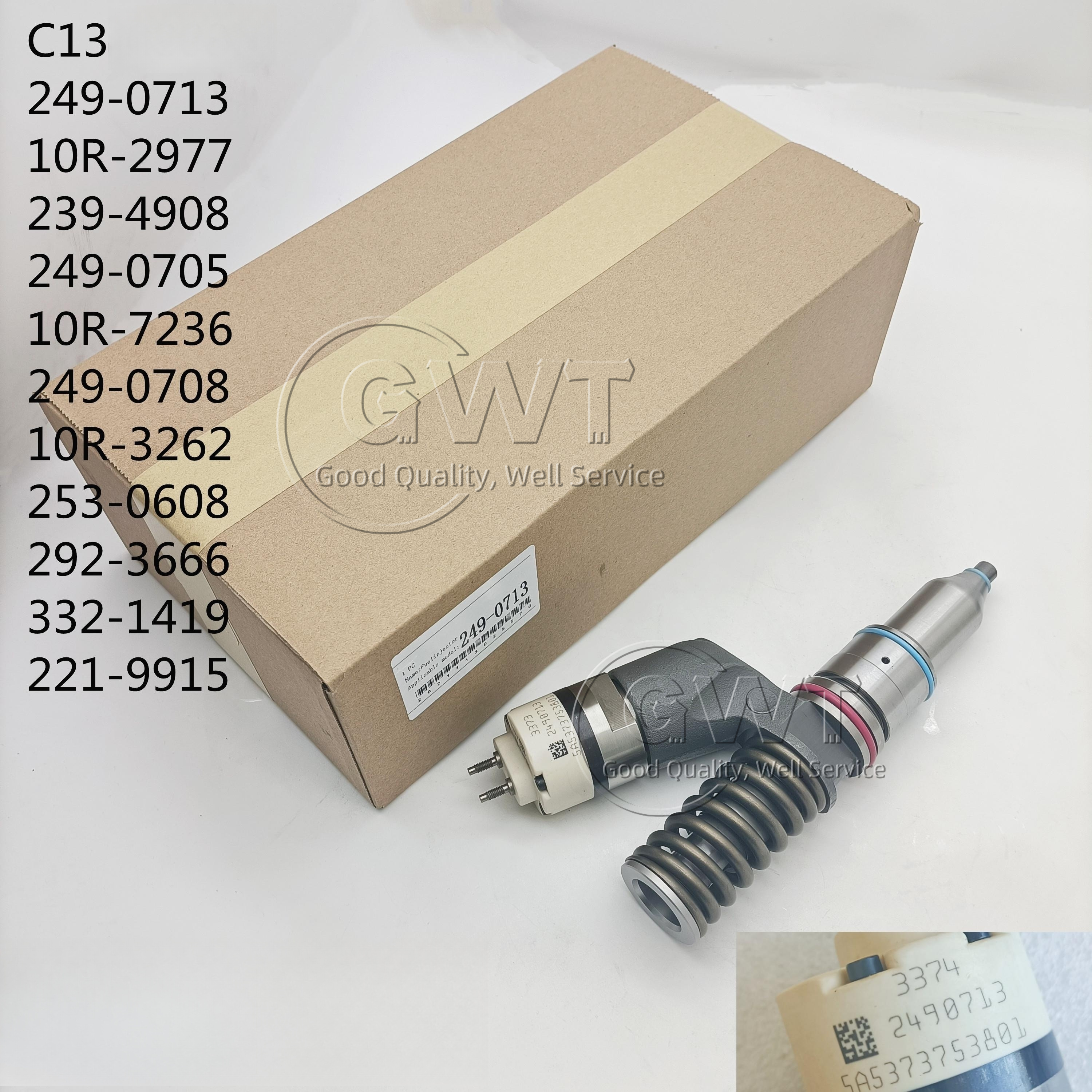 Diesel Injectors 10R-7225 387-9428 268-1835 276-8307