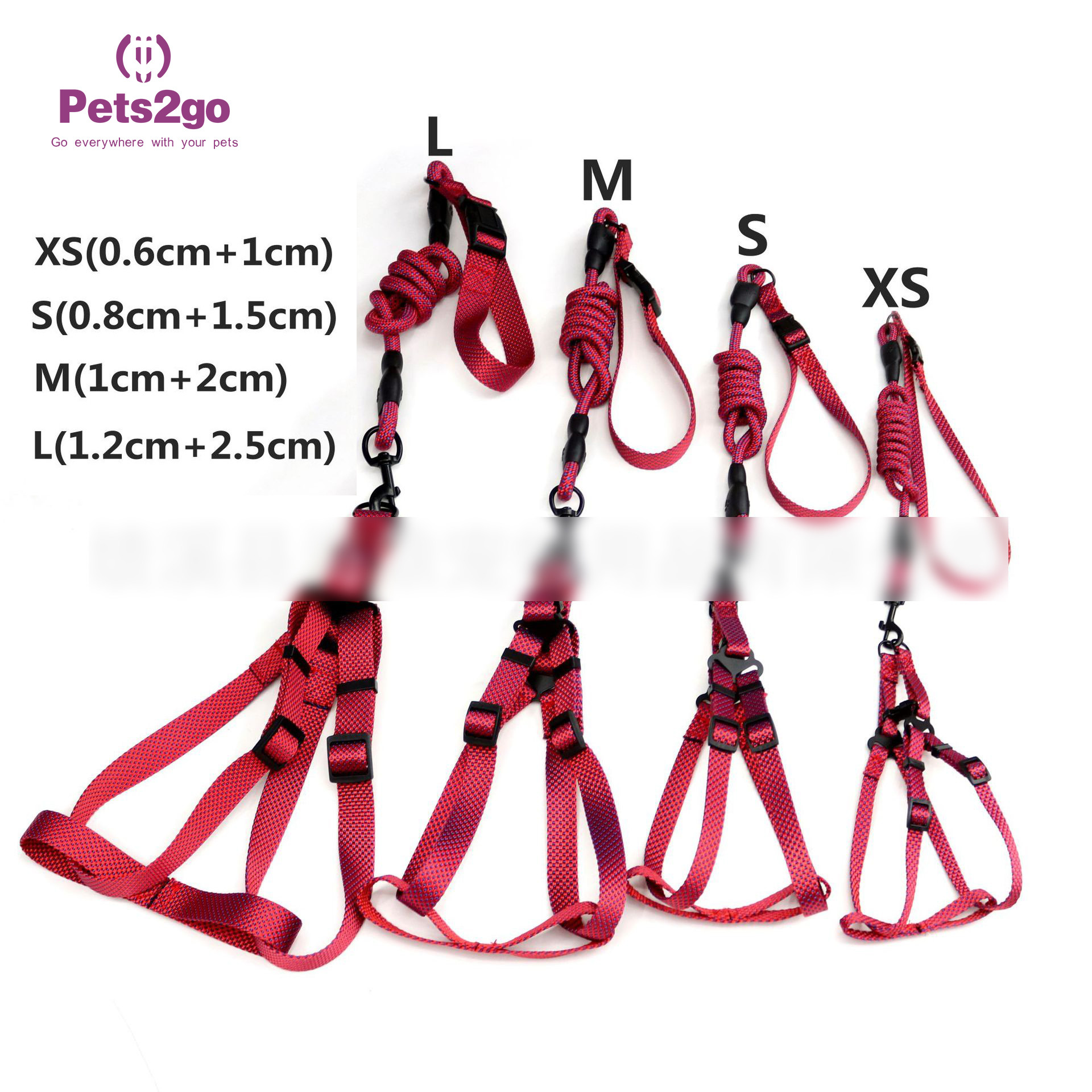 Ativity Play Shop Braided 500x1cm XL Pet Traction Rope