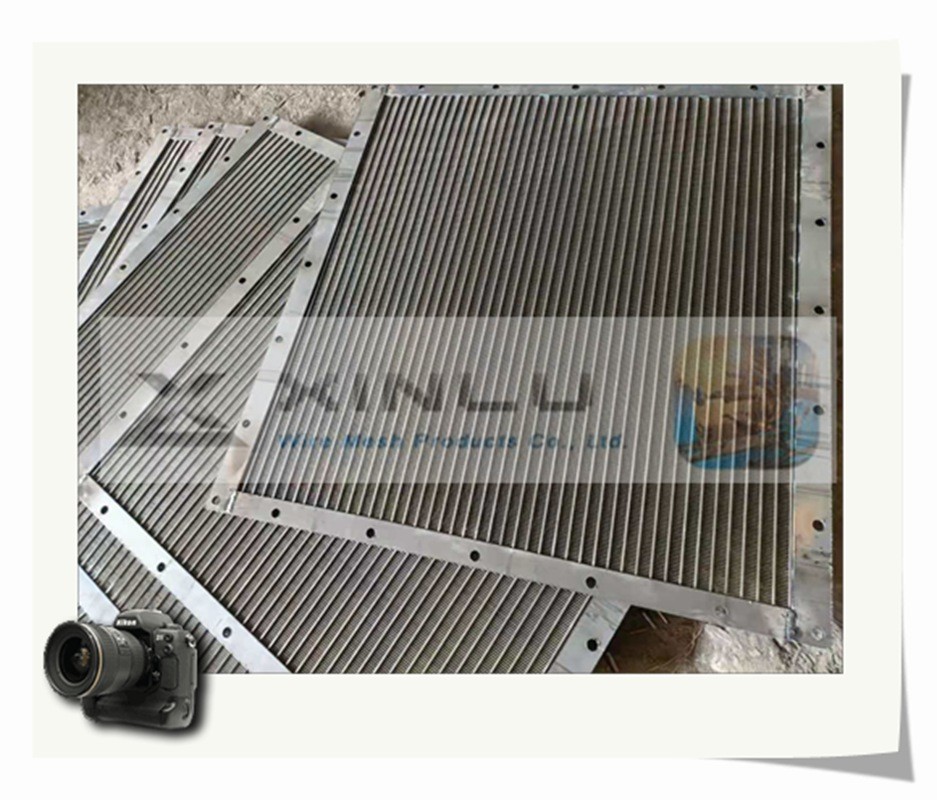 Profile Wedge Wire Screen Panel Welded Stainless Steel 1.2x2m 3x5mm