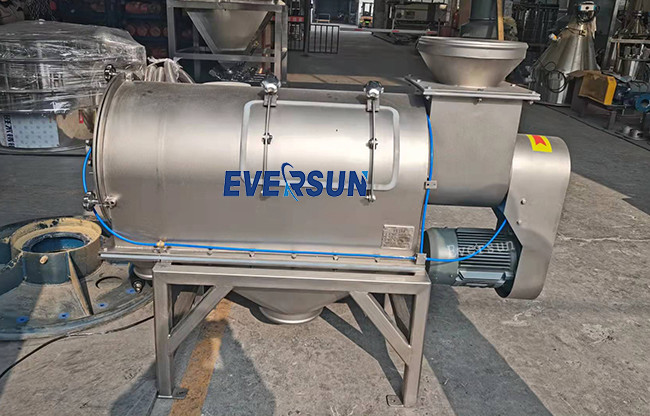 Zinc Oxide Airflow Ultra-Fine Powder Screening Machine Horizontal Cyclone Screen