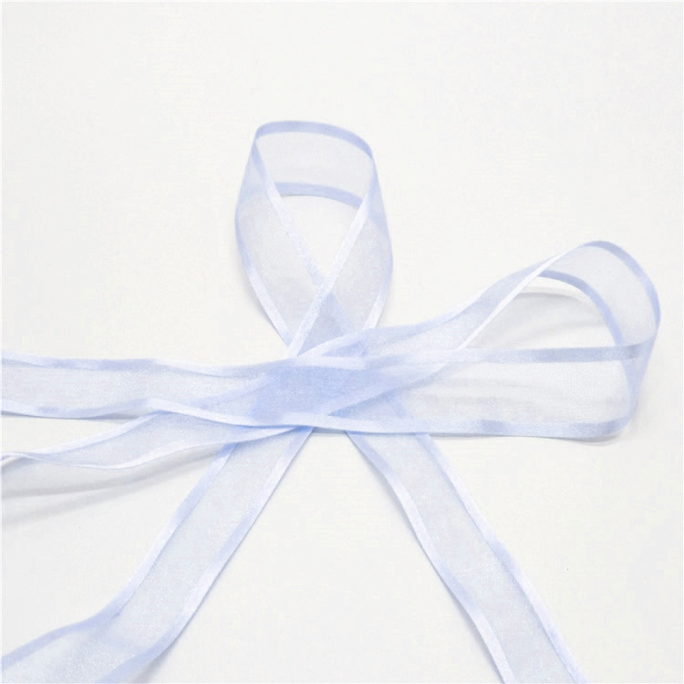 Customized Wide Curling Ribbon , High Color Fastness Satin Edge Ribbon