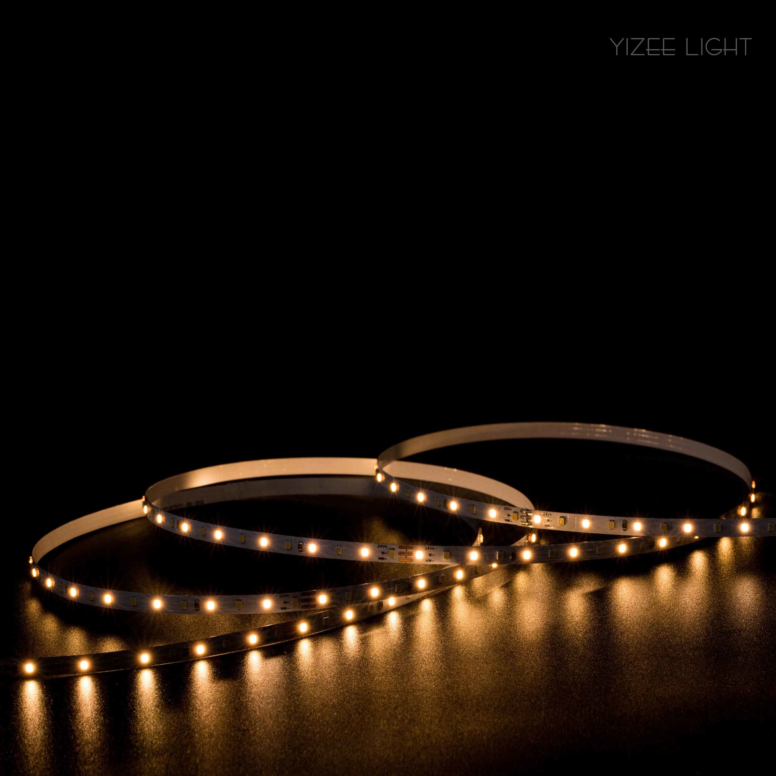 5mm 2700k CCT LED Strip Light 140LEDs/M 9.6W SMD2216 Commercial Led Strips