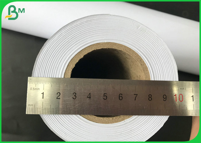 36inches * 300ft 100gsm Premium Coated White Bond Paper Roll for Inkjet Printing 